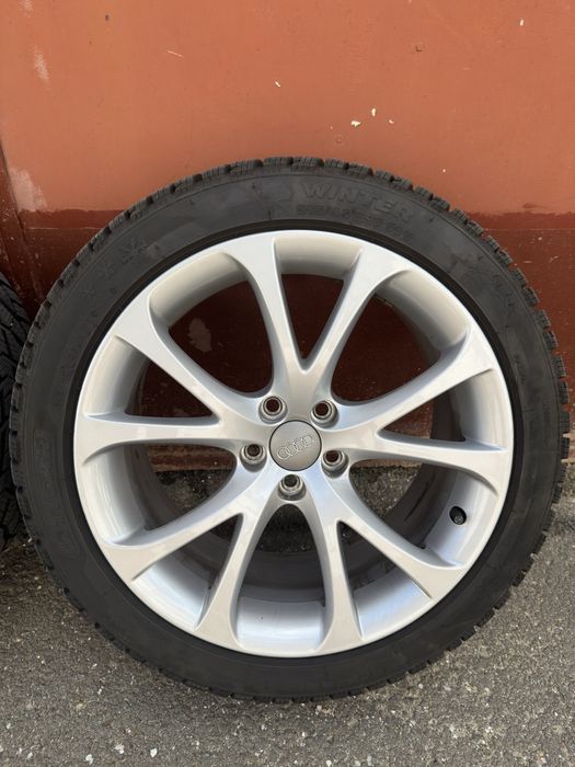 Roti complete Audi originale R17 5x100 ca noi