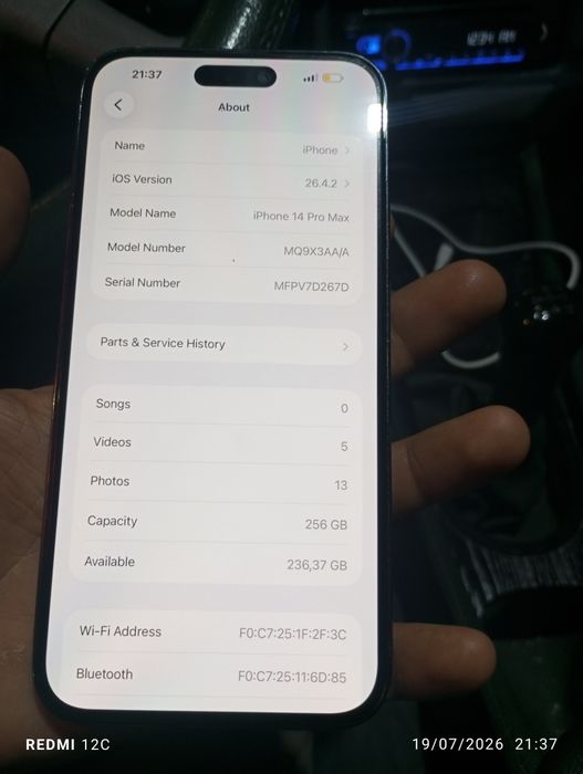 Iphone 14 pro max 256 talk