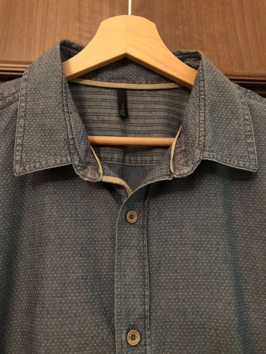 Мъжка риза и  пуловер Massimo Dutti