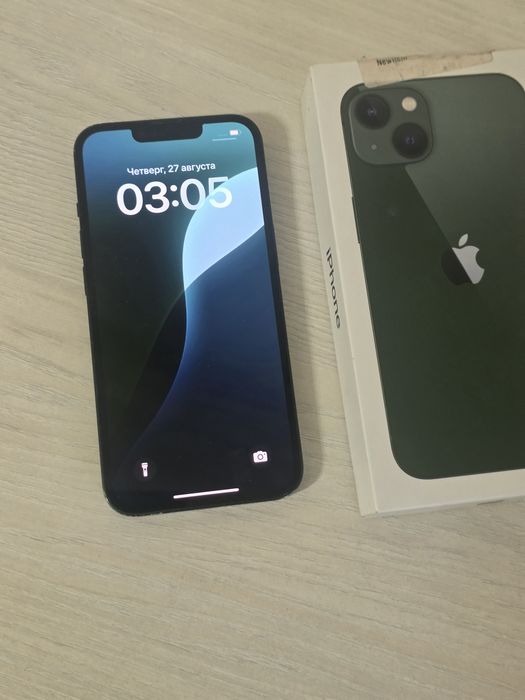 IPhone 13. Акб 87%