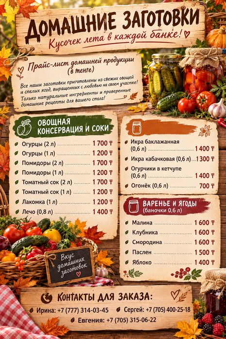 Продам соленья вкусные домашние