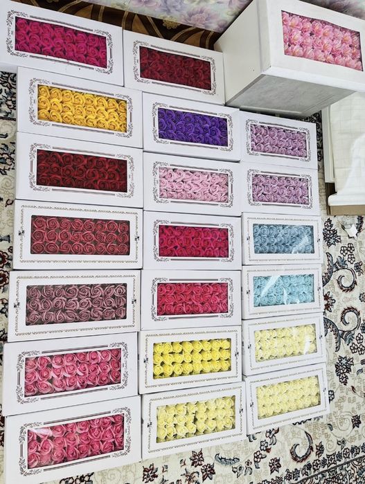 Мыльные цветы оптом