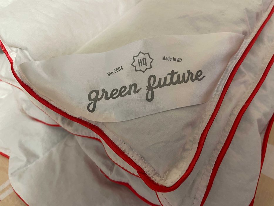 Plapuma Pilota copii Green Future Kids Feeling, Puf de gasca 100x135cm