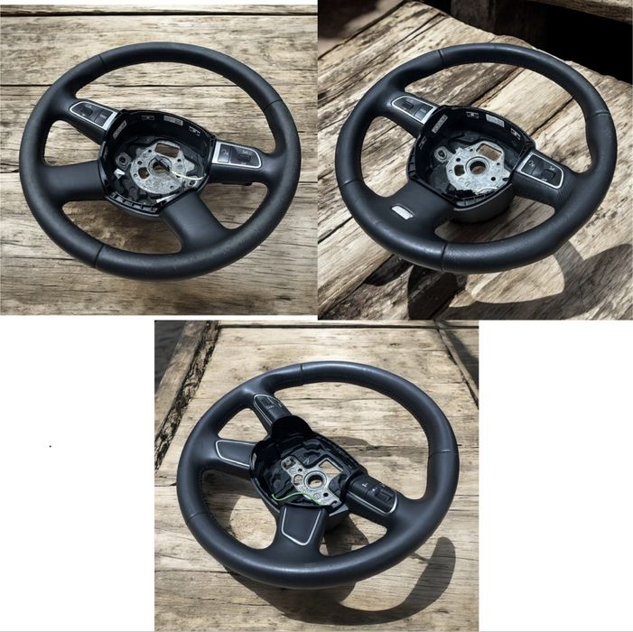 Volan A4 B8 A5/A6 C7 Q5 Q7 S-Line cu padele comenzi fara aierbag BB BD