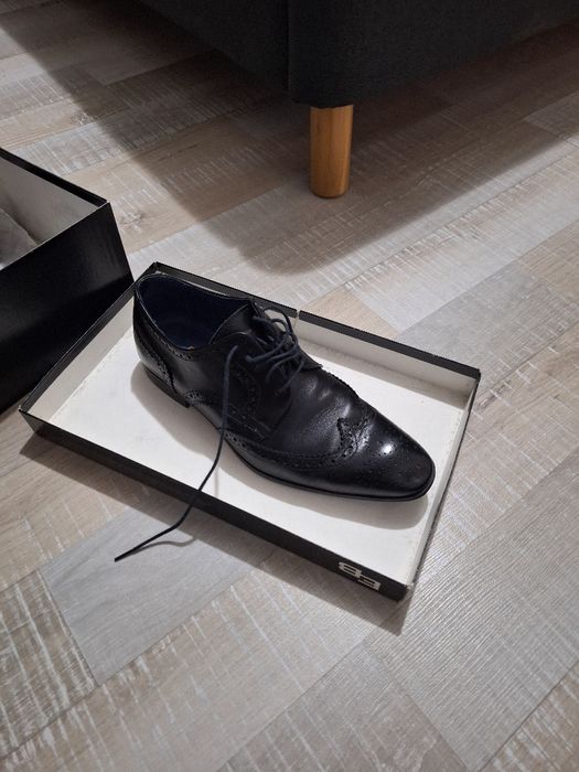 Pantofi din piele pentru barbati Enzo Bertini 42