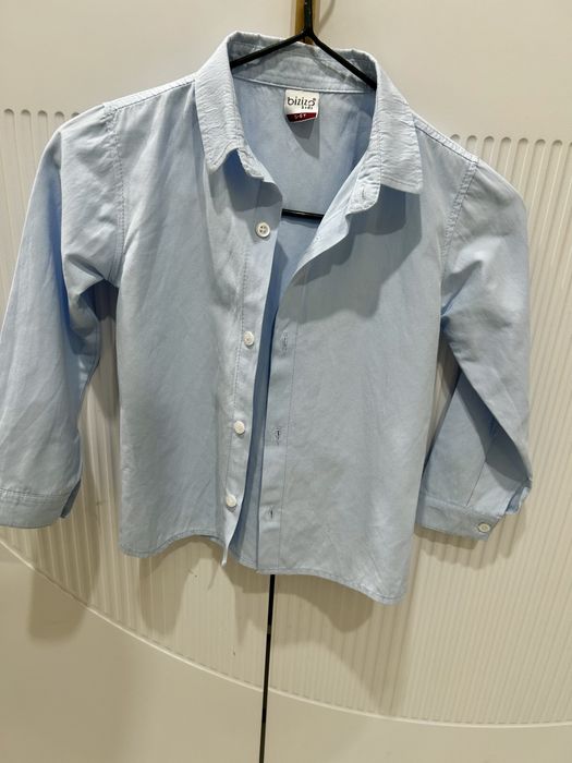 Голубая Рубашка 5-6 лет