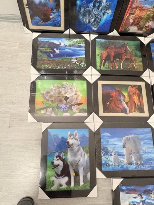 3Д картини на животни и не само