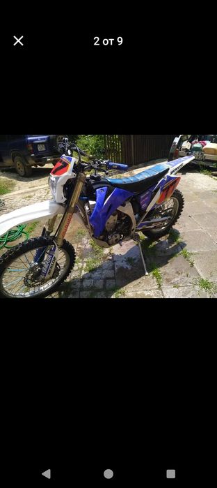 Yamaha WR 450f на части