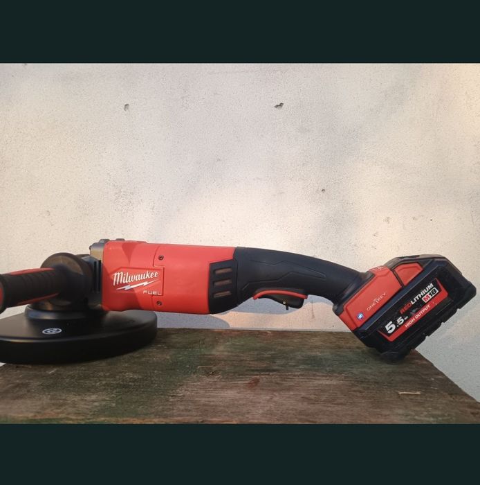 Flex milwaukee  disc 230  an 2024 nou.+baterie 5.5 ah