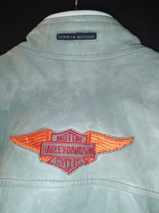Geacă din piele naturala stil Cafe Racer/Biker