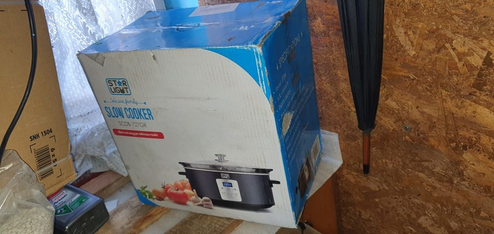SLOW COOKER, Aparat Digital de gatit, 6L., Vas Ceramică, NOU-Sigilat