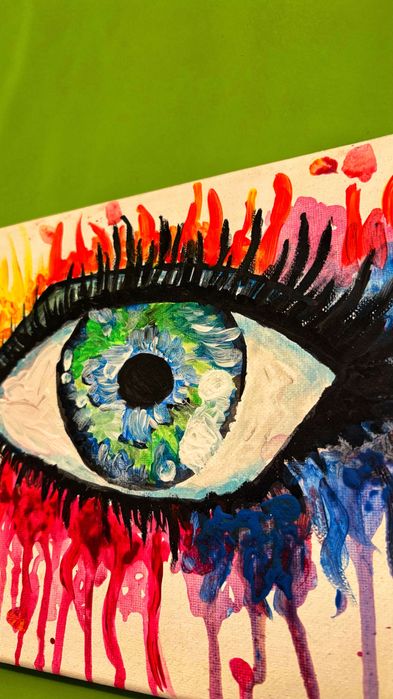 Tablou “ochiul care simte”
