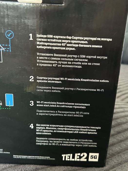 Роутер от теле 2