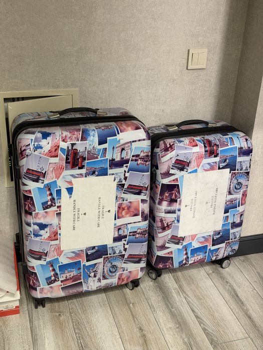 Чемодан поликарбонат средний/маленький