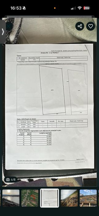 Ocazie! Teren Intravilan + proiect si fundatie finalizate!
