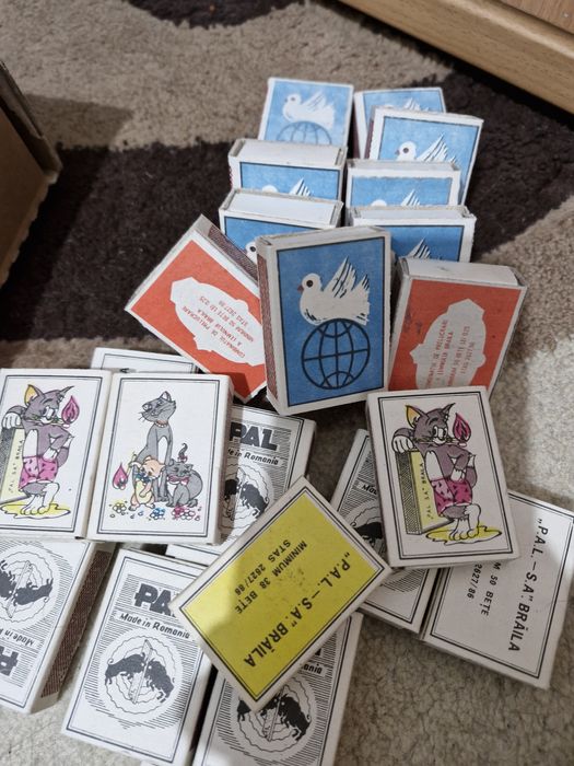 Lot chibrituri vechi comuniste