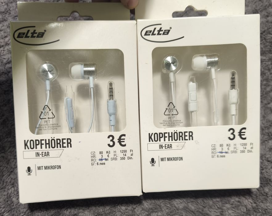 Căști cu microfon noi