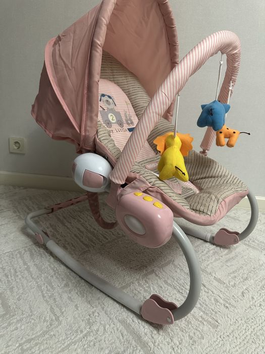 Шезлонг Babyton BR62 розовый