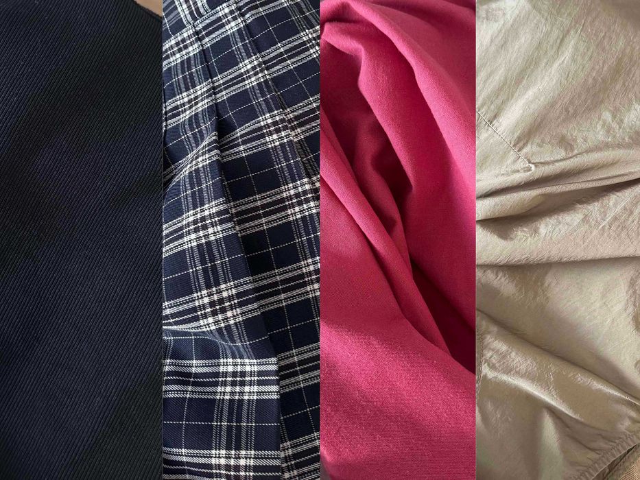 Рубашка, юбка, жилет и топ