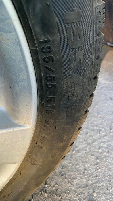 Зимние шины с дисками Toyota Michelin