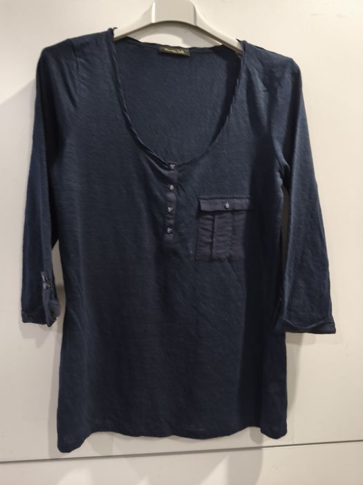 Massimo Dutti блуза лен р-р С
