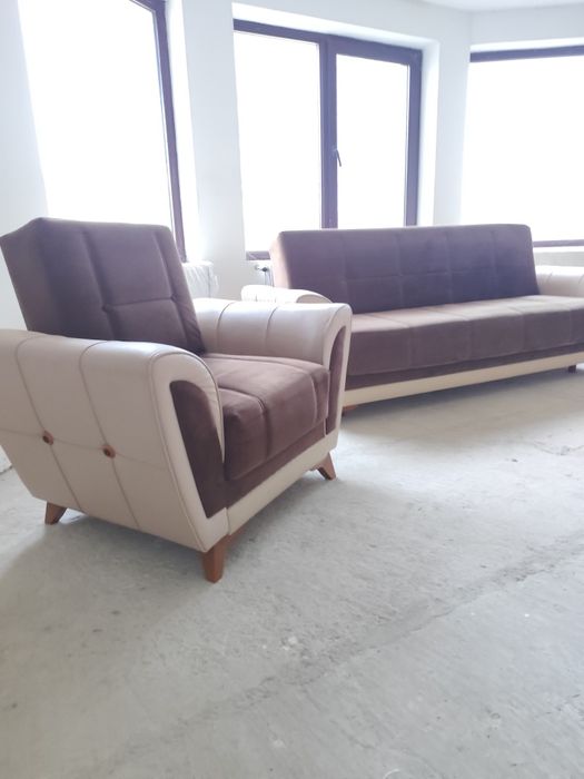 Canapea Pat și 2 fotolii