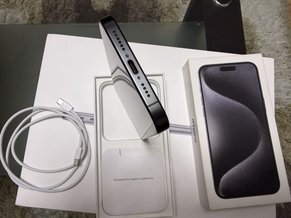 IPhone 15 Pro Max 256Gb Black titanium Fullbox