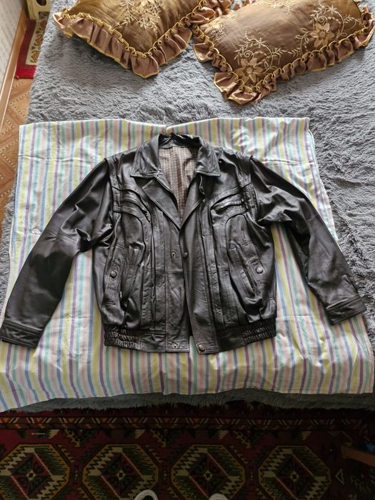 Куртка мужская кожаная