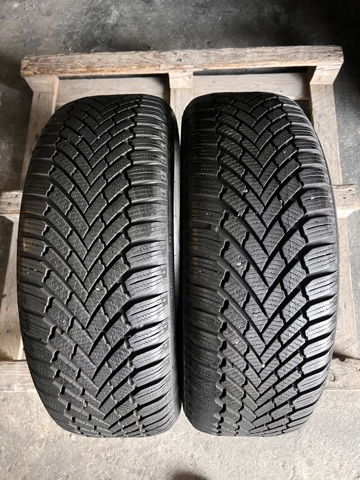 2 anvelope iarna ca NOI 195/55/16 , Continental ,  8’mm