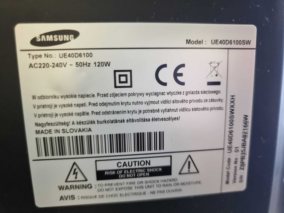 Телевизор Samsung Smart TV 40 инча