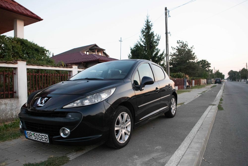 Peugeot 207 1.6 HDi 90CP 187671 km reali Euro 4 - Consum Mic, Stare Tehnica Foarte Buna, Fiscal pe loc