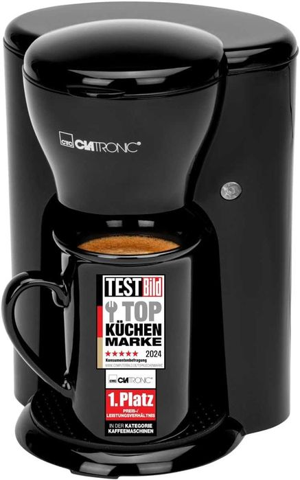 Clatronic KA3356 Автоматична керамична кафемашина с подвижен филтър