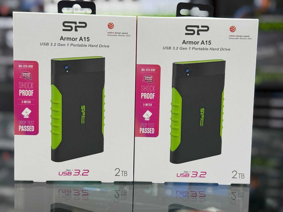 HDD Hard Внешний жесткий диск Silicon Power Armor A60 2TB USB 3.2