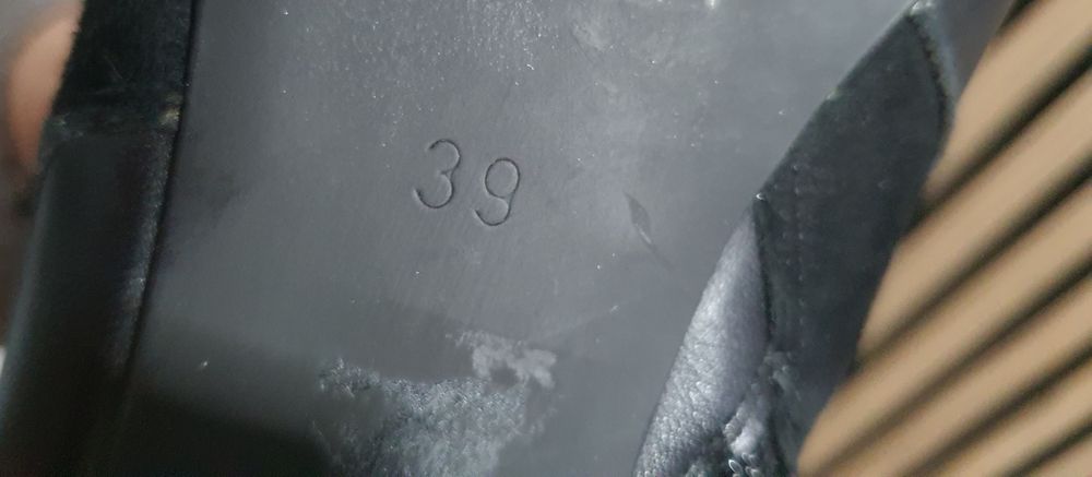 Боти, естествена кожа, 39 номер
