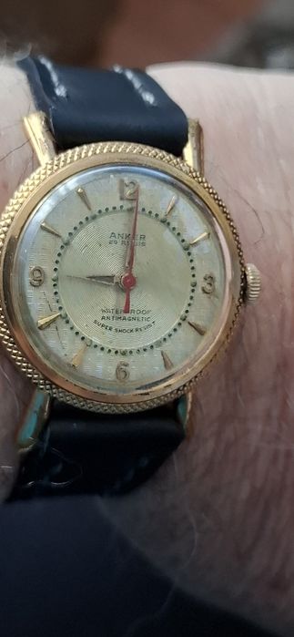 ANKER ceas de mînă germany mecanic 20 rubine.