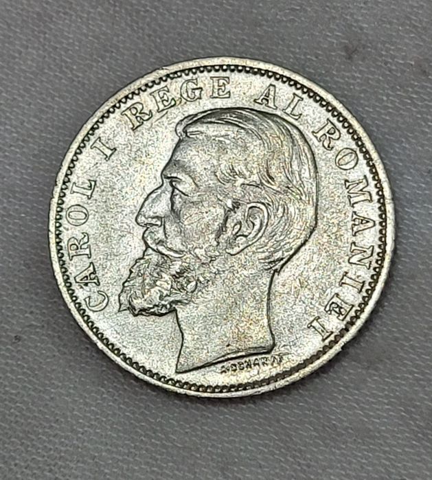 Moneda 1 leu 1873/1874/1900/1906 argint Carol l bani vechi