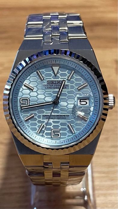 Seiko Mod Land-Dweller Azul