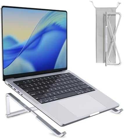 Нова Алуминиева стойка лаптоп MacBook Dell HP Lenovo 10-15.6 поставка