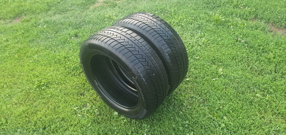 2 anvelope 225 55 17 M+S iarna continental