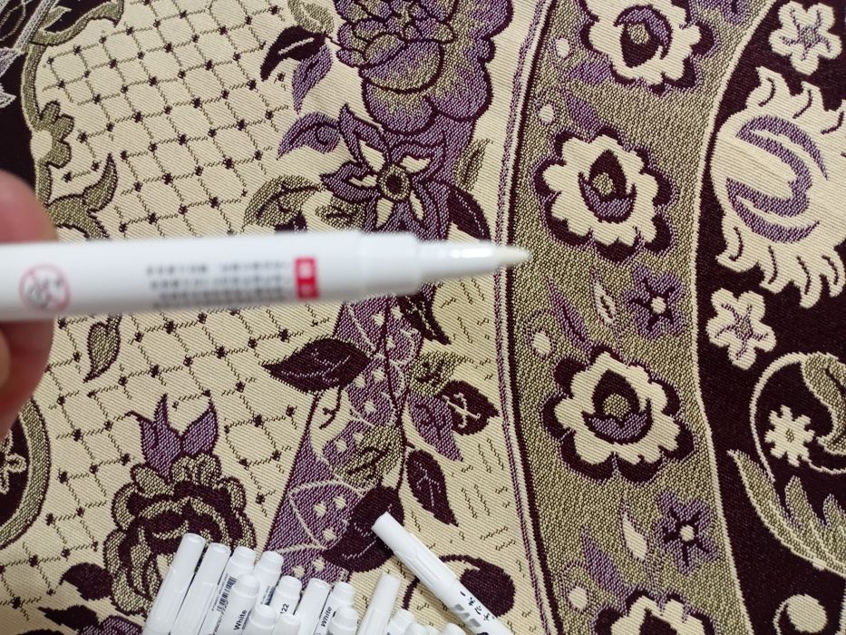 Маркер по металлу. Белый. 80 шт