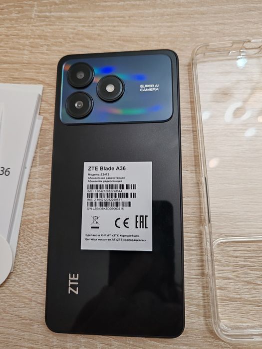 Продам новый ZTE BLADE A36