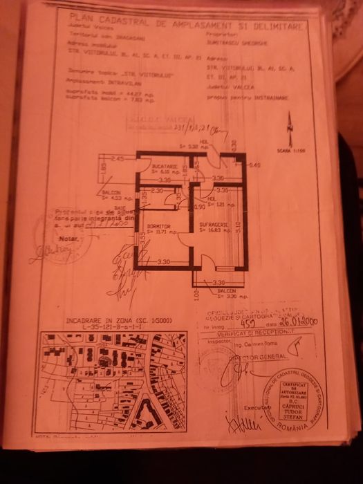 Apartament 2 camere de vânzare