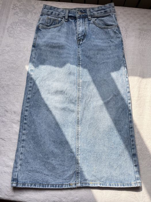 джинсы и юбка джинсовая