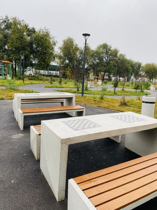 Скамейки урны мрамор