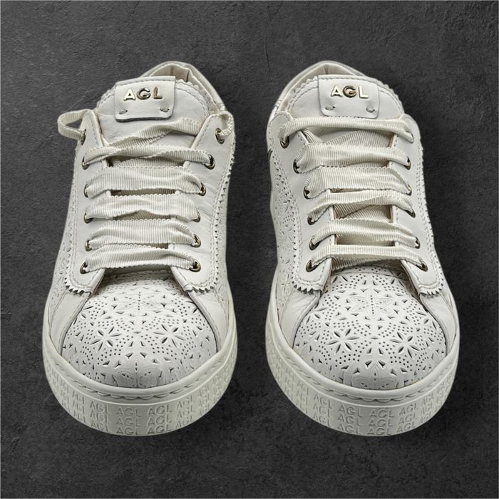 AGL дамски маратонки от естествена кожа