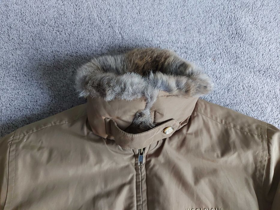 Дамско пухено яке Woolrich със заешки косъм - размер S