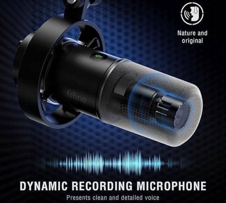 Fifine K688 Microfon noua dinamic xlr usb