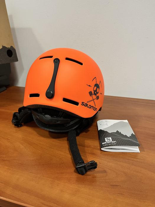 Casca ski / snowboard copii Salomon Grom portocalie, marime M