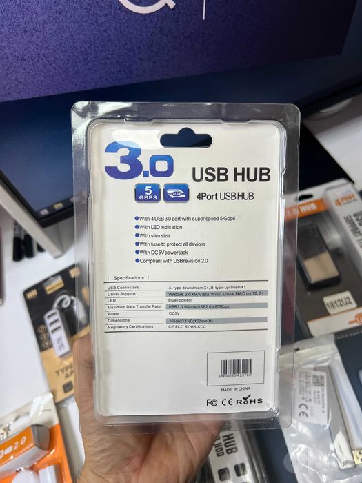 Dostavka! USB Hub 3.0 Type-C USB-A VGa hdmi 4k