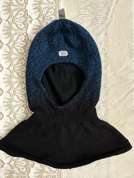 Зимняя шапка-шлем бренда Totti на 4 года